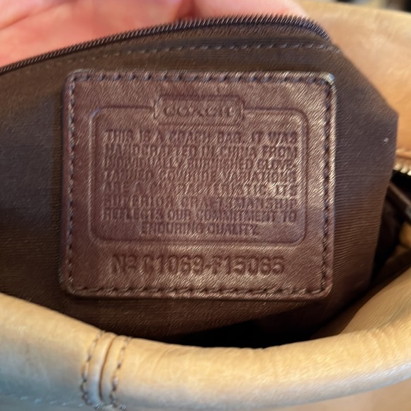 COACH LEATHER SHOULDER BAG - Picture 8 of 8